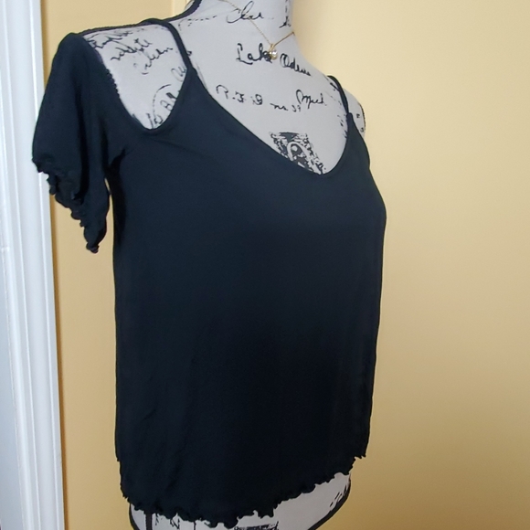 Black Top {AEO} - Picture 2 of 4